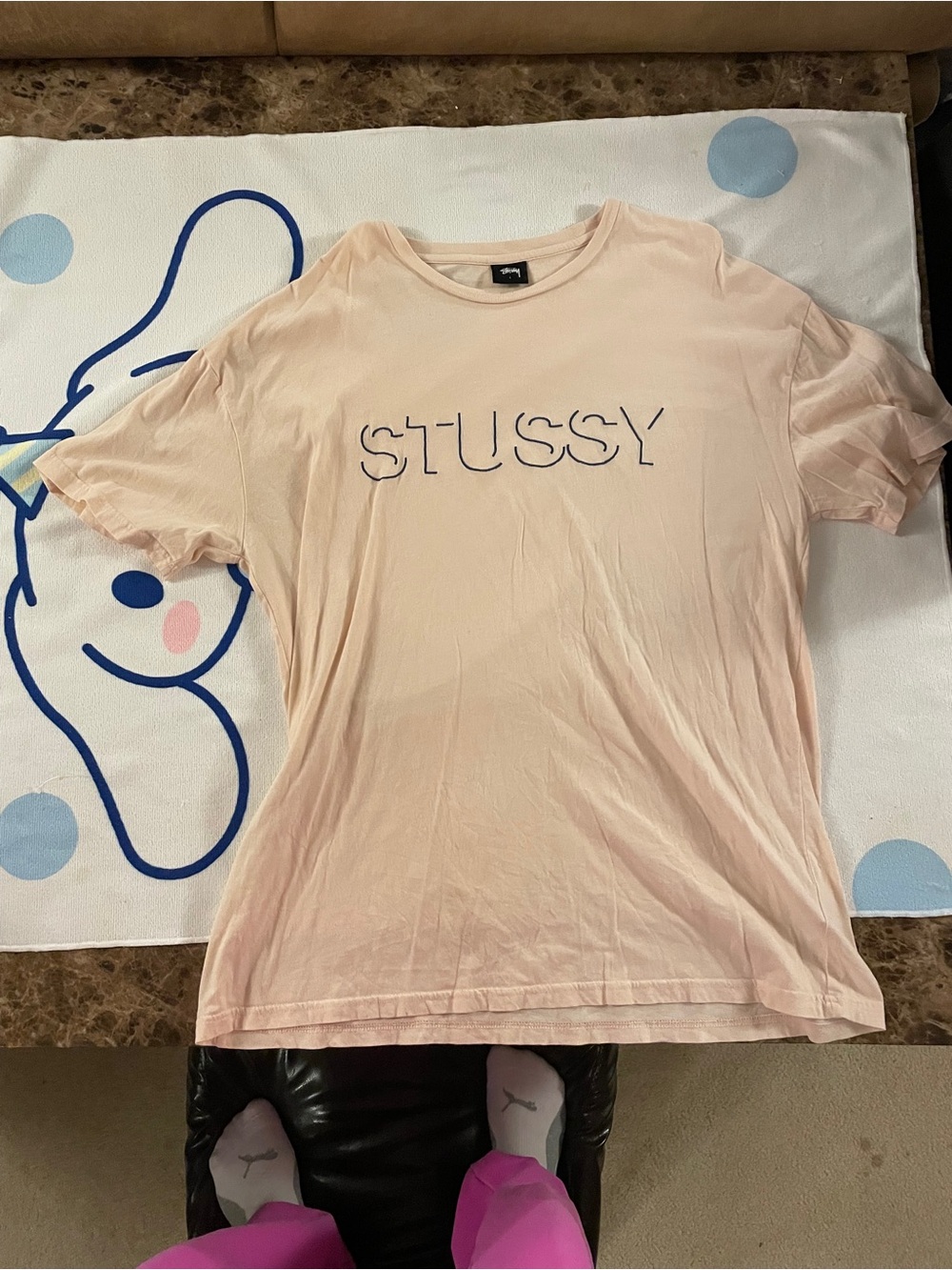 Stussy T-shirt (Peach color)